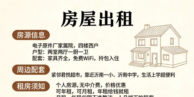 电子元件厂楼房出租