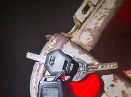 在南寨公园捡到钥匙一串