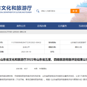 赞！山东省星级民宿，沂南9家上榜！