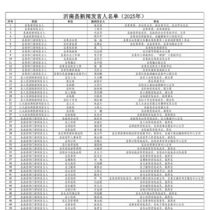 沂南县新闻发言人名单